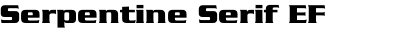 Serpentine Serif EF Bold